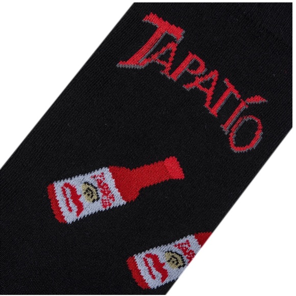 TAPATIO HOT SAUCE Printed Crew Socks OS - Picture 2 of 6